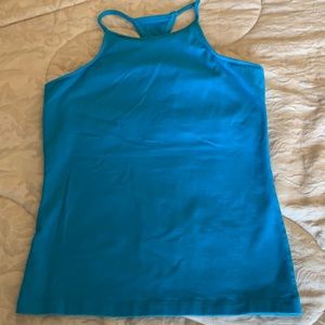 Royal ladies racer back tank with shelf bra M/L